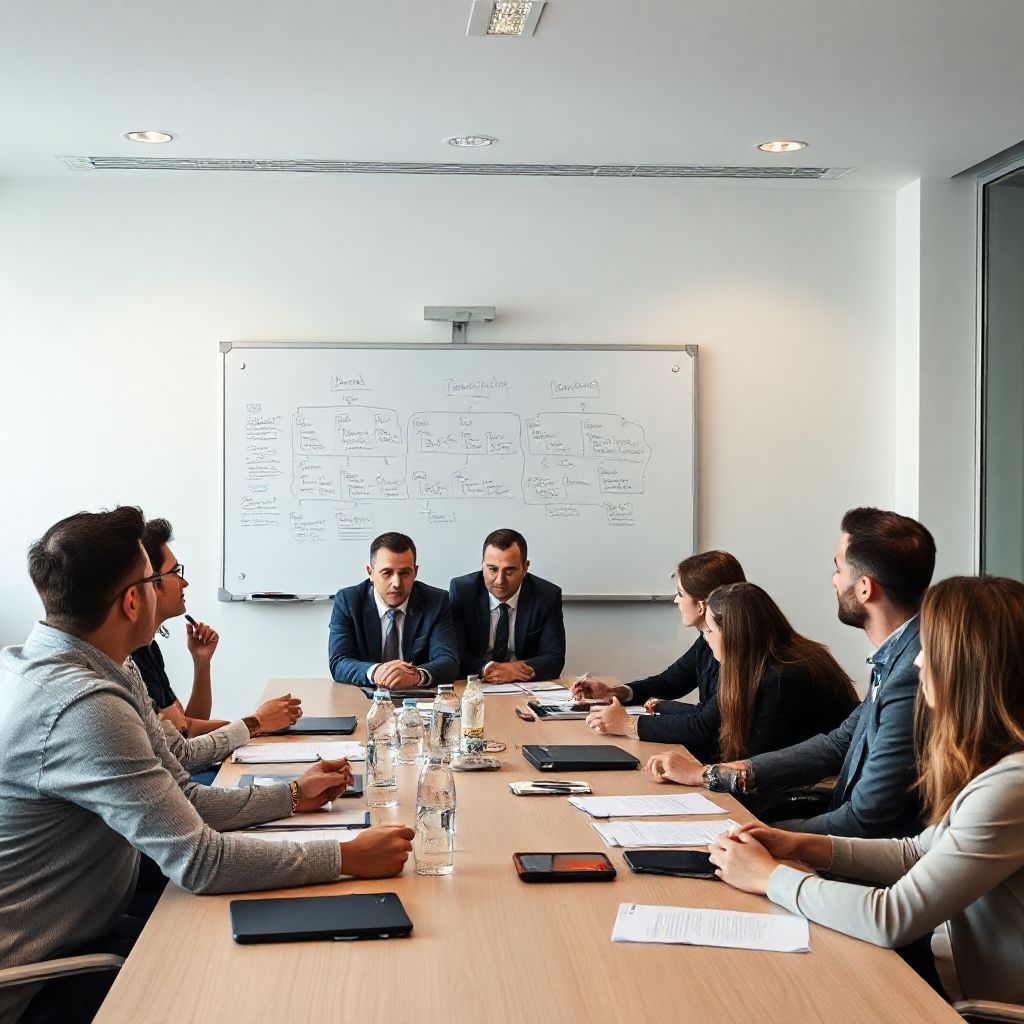 Organizational transformation session